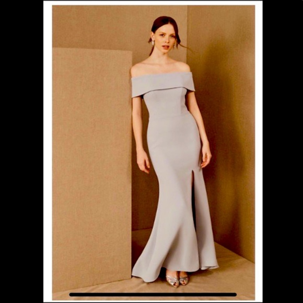 NWT BHLDN Delice off- Shoulder Crepe Dress